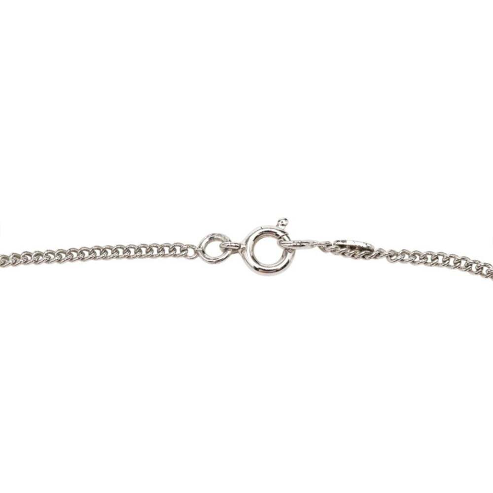 CHANEL Silver Logo Necklace - Picture 3 of 5